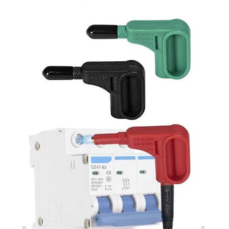 Magnet Test Probe Magnetprober för 4 mm Banan Magnet Test Probe Magnetprober