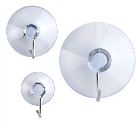 30 stk. Plastsugekopper med kroge, 3 størrelser 45m