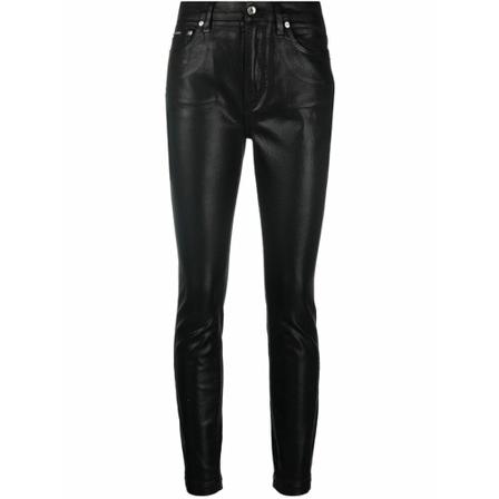 Dolce & Gabbana, Trousers Zwart, Dames, Maat:XS