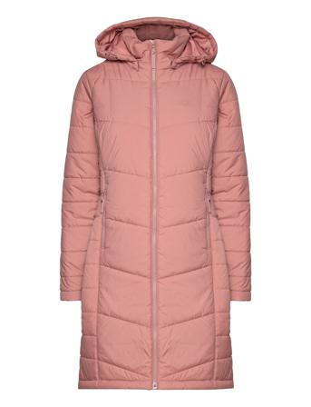 North York Coat W Fôret Kåpe Rosa Jack Wolfskin