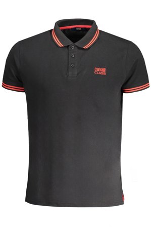 Cavalli Class Polo Maniche Corte Uomo Nero