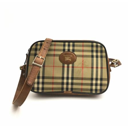 Burberry Vintage, Pre-owned Shoulder Bags Beige, Dames, Maat:ONE Size