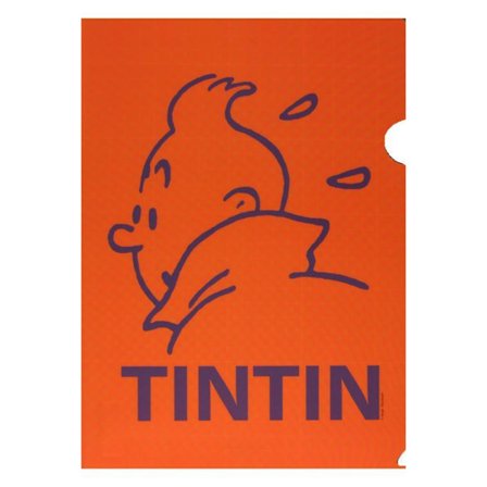 Tintin - Plastficka A4 - Orange