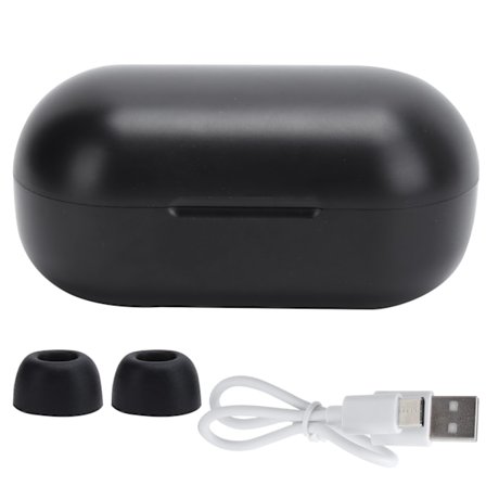 TWS T8 Trådlösa Bluetooth 5.0 Hörlurar LED Digital Display True Stereo Hörsnäckor med Laddningsfodral