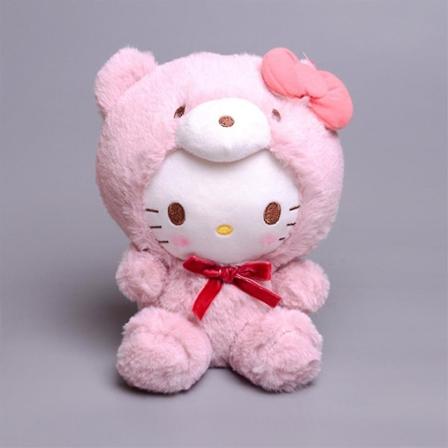 20 cm Kawaii Sanrio Plys Kuromi My Melody Fyldte Legetøj Tegnefilm Home Decor Gave KT Cat