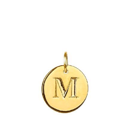 Syster P Beloved Mini Letter M Smycken & klockor Dam Guld ONESIZE