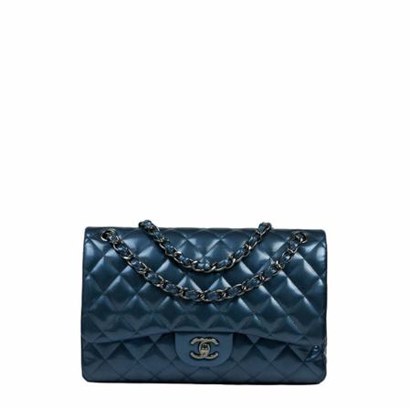 Chanel Vintage - Vintage Väskor - Blå - Dam - Storlek: One Size, Dam, Storlek: ONE SIZE