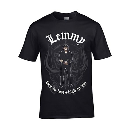 Lemmy Kilmister --Memorial Statue T-Skjorter