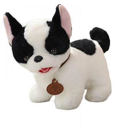 Söt plyschhund - Gosig mjuk valpleksak i plysch & present - Perfekt present till barn, bebisar, småbarn