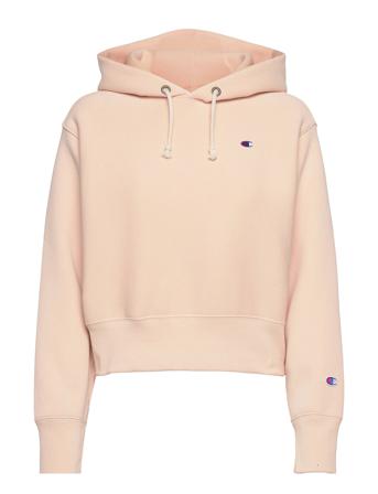 Hooded Sweatshirt Hoodie Trøje Lyserød Champion Reverse Weave