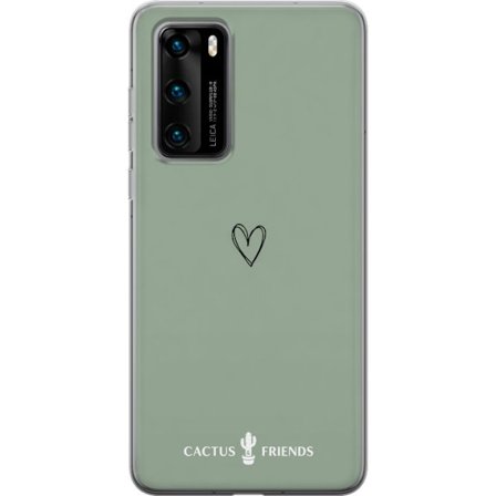 Yhteensopiva Puhelinkuori Huawei Huawei P40 Cactus and Friends – SageLove