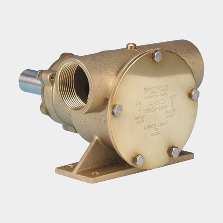 Pompa acqua di raffreddamento Jabsco 52200-2011, a cinghia, G 1 1/2" (BSP)
