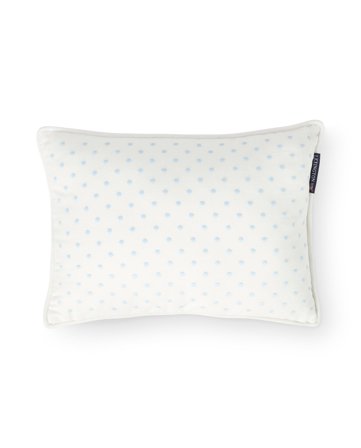 Lexington Prikket pude i hvid hørblanding, 30x40