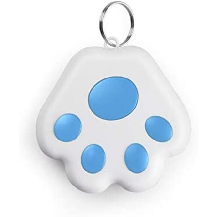 Mini Dog GPS-spårningsenhet, Bluetooth(blå hundtass)