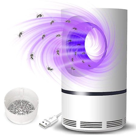 Anti Mygglampe 5w Usb Elektrisk Myggdreper Mygg Fluer Avvisende