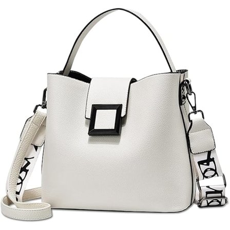 Tote-laukut naisille, naisten käsilaukut, muodikkaat PVC, naisten olkalaukut, lompakot olkalaukut, naisten käsilaukut, valkoinen