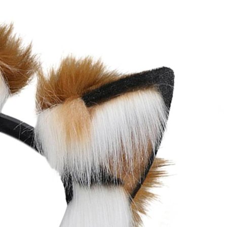 Furry Anime Hårbøyle Bevegelig Dyreøre Hodebånd Maskeradefest Tilbehør
