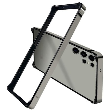 For Samsung Galaxy S25 Ultra Bumperdeksel TPU + Metallramme Varmeavledningsdeksel -