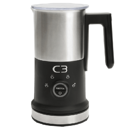 C3 Mjölkskummare Design 240ml/115ml Mf700 Unisex Silver