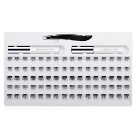 80 Clusters DIY Eye lash Extensions Kit 3D Individual