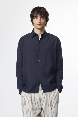 NN.07 Freddy 5971 Shirt Male Blue Modal