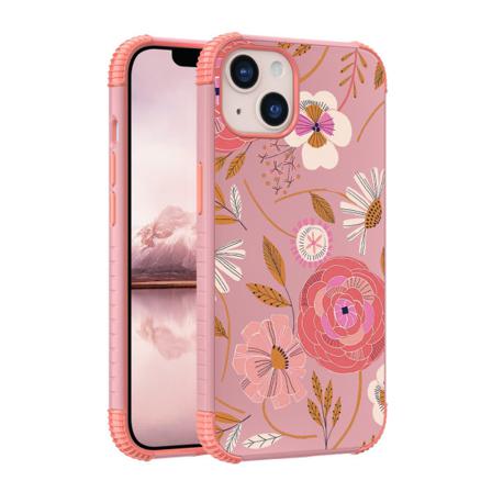 1 Styck Rosblommor För Kvinnor Iphone13 All-inclusive Anti-dropp Ca