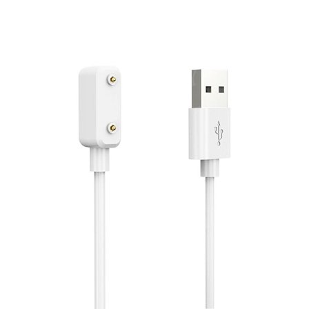 Laddare för Samsung Galaxy Fit 3 (Sm-R390) Watch Magnetisk laddningskabel USB-laddare Vit