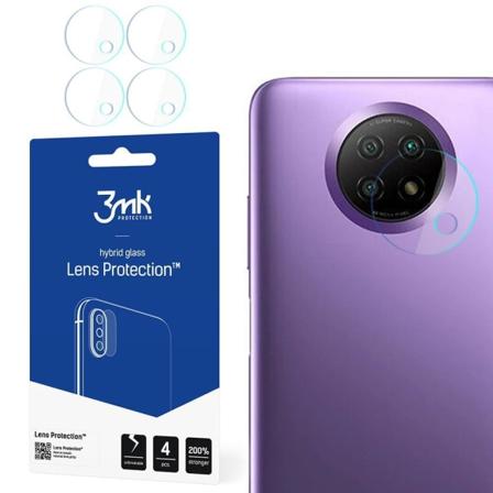 4-pack 3mk Flexibleglass Xiaomi Redmi Note 9 5g Linsskydd Kamera Transparent