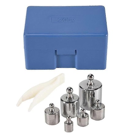 6 stk. 100g 50g 2x20g 10g 5g Gram Præcisions Kalibreringsvægt Digital Vægt Sæt