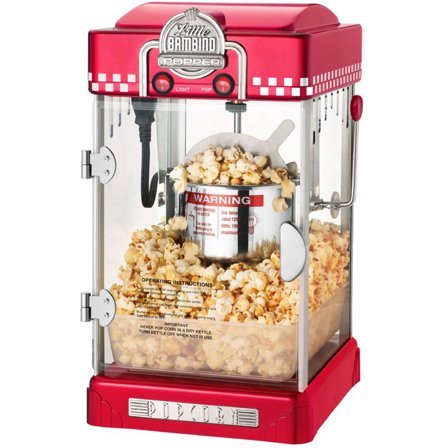 Great northern popcorn company Popcornmaskin Little Bambino 2-3 liter Rød - Kjøp kjøkkenmaskin hos Bakeren og Kokken