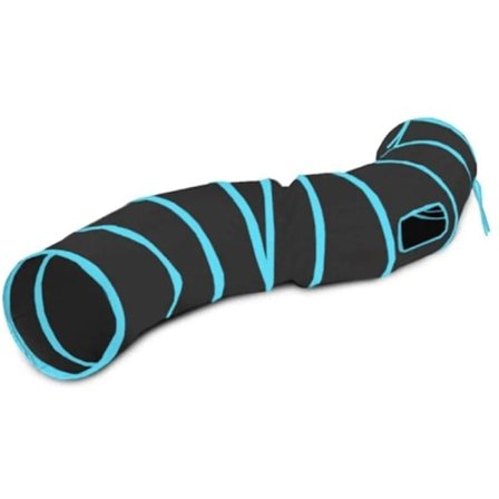 Kissan tunneli 122 x 25 cm kissan leikkitunneli rapiseva tunneli kissan lelu