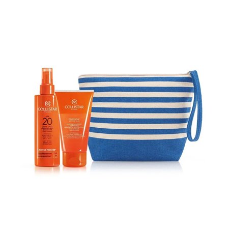 Collistar Cofanetto Latte Spray Abbronzante Viso E Corpo SPF20