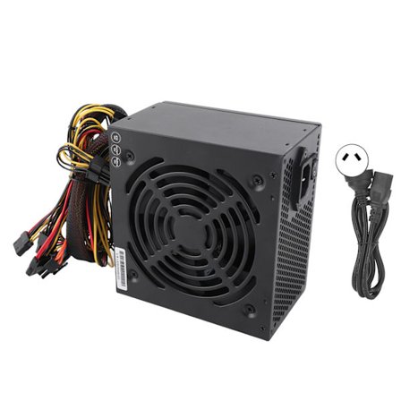 PC Strømforsyning 350W Desktop Computer Lavt Energiforbrug Tilbehør