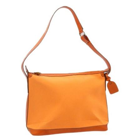 Gucci Vintage Pre-owned Nylon Shoulder Taske Orange, Dame Vintage Tasker, Størrelse: ONE Size