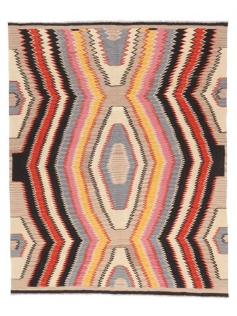 Kilim Modern Rug Hand Woven 158X198 Afghanistan