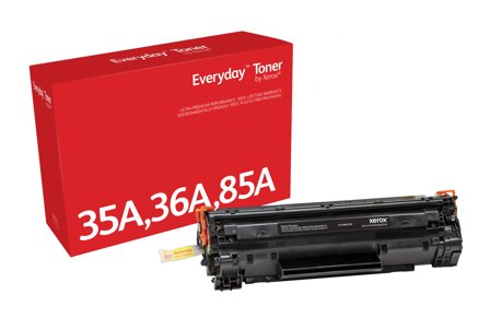 XEROX Everyday - svart - tonerpatron (alternativ for: HP CB435A, HP CE285A, HP CB436A, Canon CRG-125)