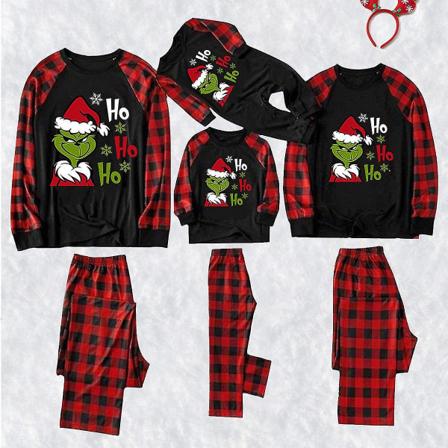 Jul The Grinch Pyjamas Vuxna Barn Familj Matchande Nattkläder Pyjamas Setstmfz01169 Z Dad-3XL