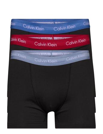 3P Trunk Boxershorts Sort Calvin Klein