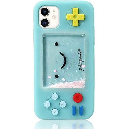 3D Tecknat Spel Form Skal Kompatibelt med iPhone