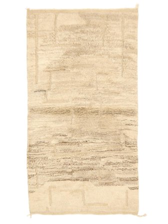 Malý Berber Moroccan - Mid Atlas 102X190 Vlna, Koberec