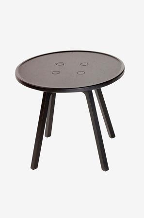 Andersen - C2 Rundt bord 50 cm - Svart - Sofabord - Fra Homeroom