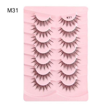 Naturliga lösögonfransar Faux Mink Fransar M31 M31