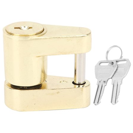 Trailerlås, Liten Storlek, Stöldskydd, Säkerhetsanordning, Universal för Bil, Husvagn
