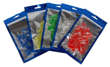 ALLNET All_Led_Set_5Mm_500 Led Blue,