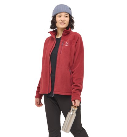 Haglöfs Kaise Mid Jacket Women Carmine Red - Dame - L