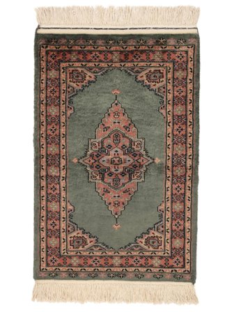 Médaillon Petit Pakistan Boukhara 3Ply Tapis 62X92 Laine, Carpetvista