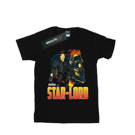 Marvel Herr Avengers Infinity War Star Lord Karaktär T-shirt X