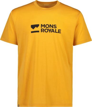 Mons Royale Men's Icon T-Shirt Men short-sleeved sweaters Yellow S