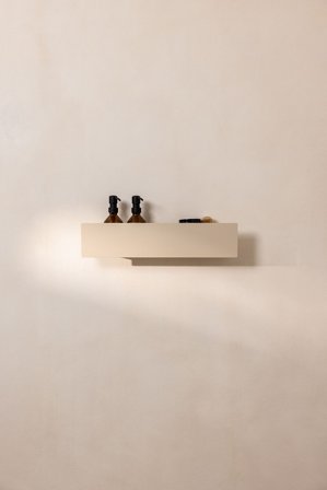 Metallbude Shea Badehylde Cream 50 cm, Tøj & Bolig, Badeværelsestilbehør, Øvrigt