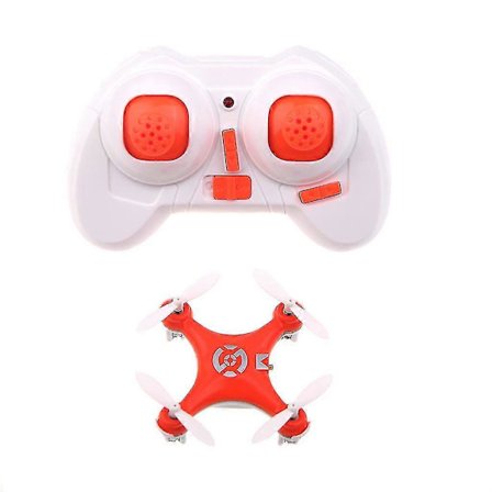 Cx-10 Mini Droner 6 Akser 2.4g 4ch 3d Rotasjonsmodus Rc Quadcopter Drone Med Led Lys Barneleker